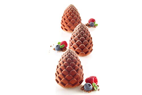 Silikomart FORESTA & ANANAS Silikonform ë60 H 73 mm + Kunststoffhalterung