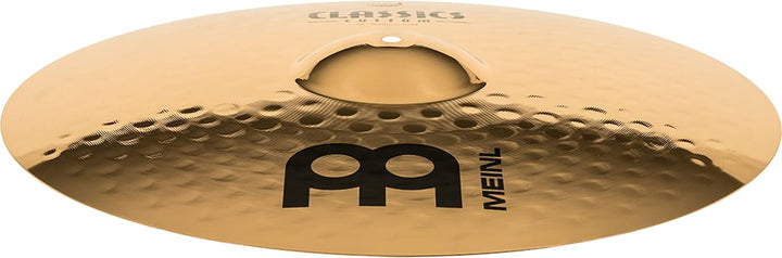 Meinl Cymbals Classics Custom Brilliant Ride Medium 20 Zoll (Video) Schlagzeug Becken (50,80cm) B12
