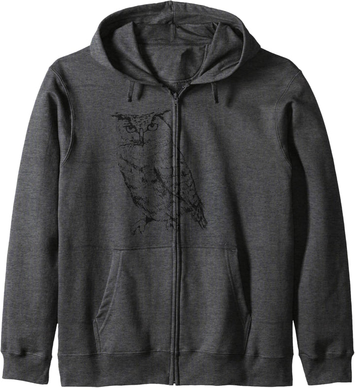 Mystic Esoteric Okkulte Eule Kapuzenjacke