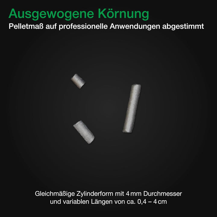 Wagner Green Aktivkohle Pellets 25kg Sack für Wasserfilterung, Luftreinigung, Kohlefilter, Aquarium,