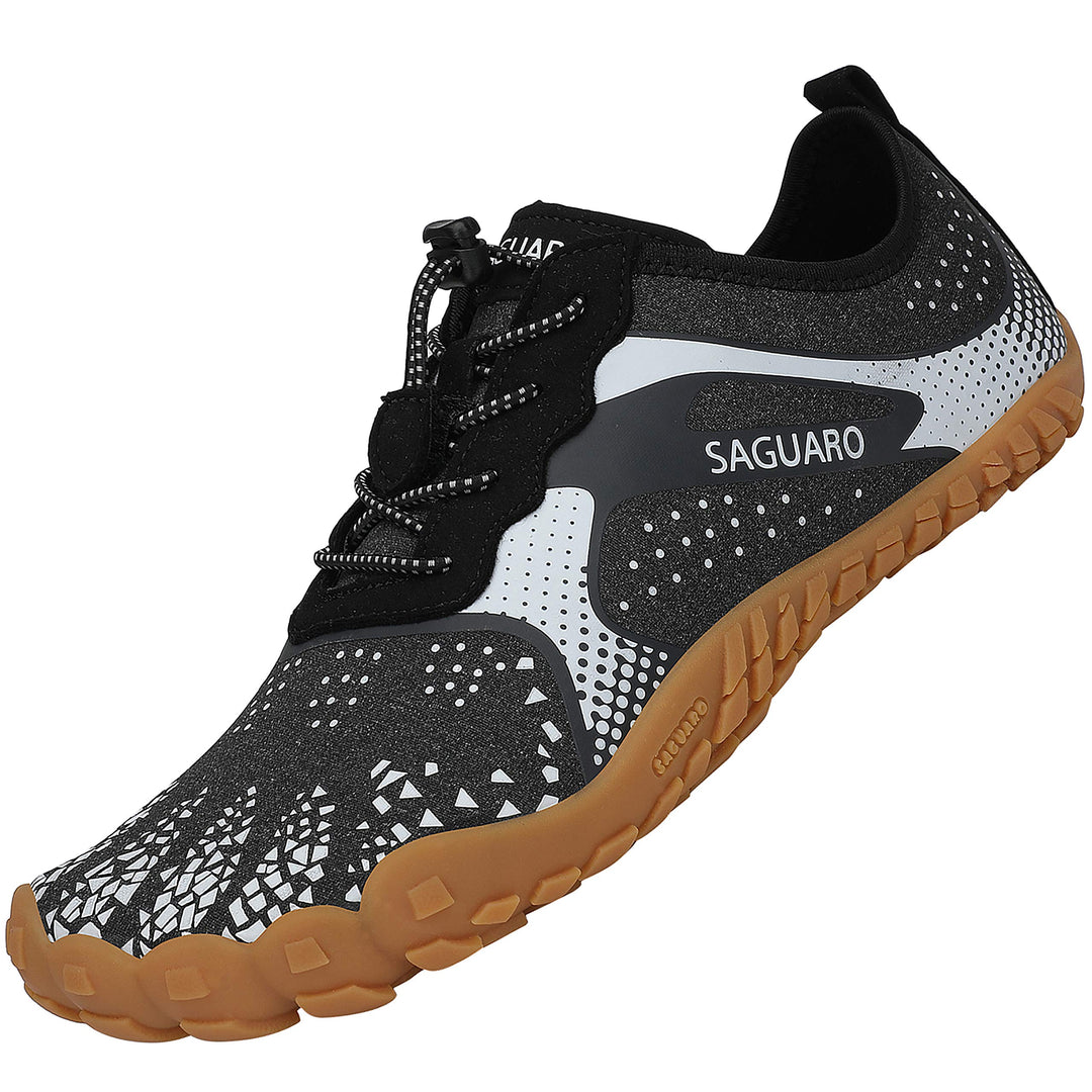 SAGUARO Herren Barfussschuhe Leicht Damen Traillaufschuhe rutschfeste Minimalistische Unisex Atmungs