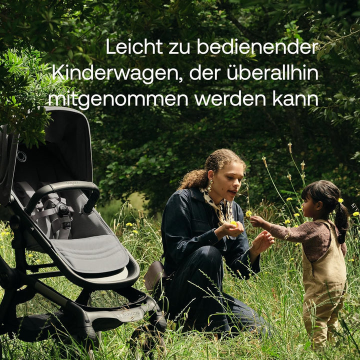 Bugaboo Fox 5 Renew, 2-in-1 Kinderwagen für jedes Gelände, mit Liegewanne und ausziehbarem Kleinkind