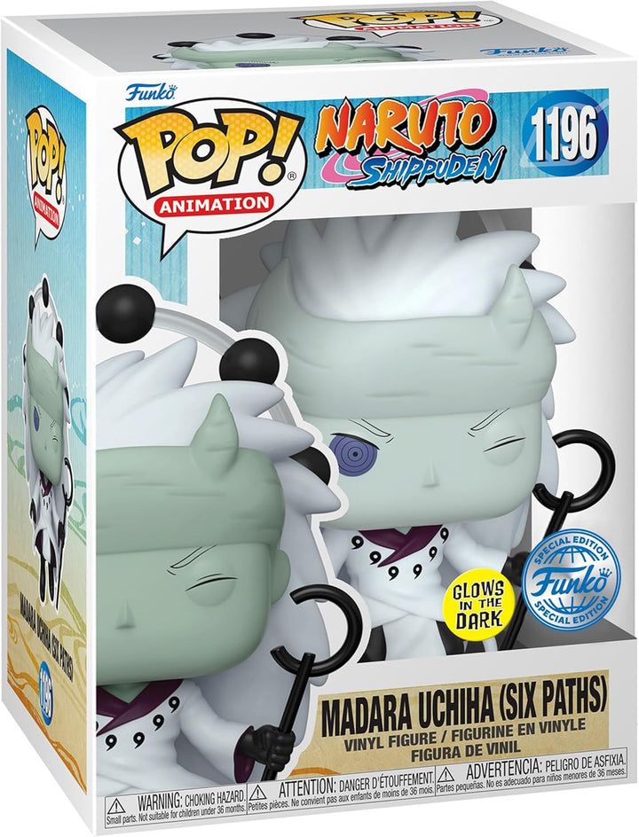 POP Funko Animation: Naruto Shippuden - Madara Uchiha (Sage of Six Paths) (Glows in The Dark) (Speci