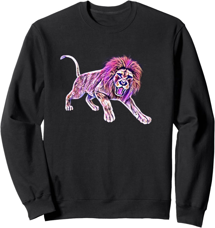 Löwen Motiv Löwe Sweatshirt