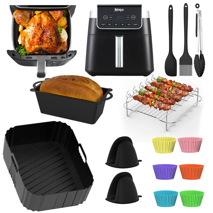 Heissluftfritteuse Zubehör für Ninja AF180EU / AF140EU, Airfryer Zubehör für Ninja - Airfryer Siliko
