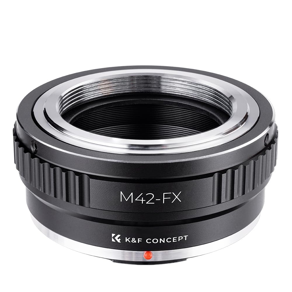 K&F Concept Lens Mount Adapter Ring M42 42mm Schraube auf Fuji Fujifilm FX XPro1 X-Pro1 Kamera M42-F
