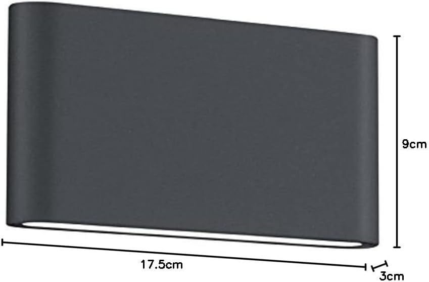 Trio Leuchten LED Aussenleuchte Thames II 227660242, Aluminium anthrazit, 2 x 4.5 Watt, 1 Stück (1er