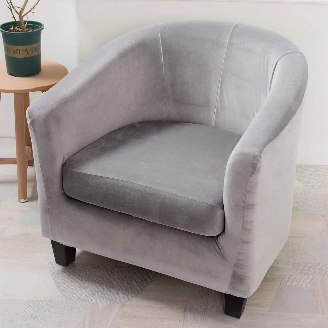 Jaotto Sesselschoner Sesselhusse Stretch Sesselüberwürfe Sofabezug Elastisch Sofabezug Sesselbezug S