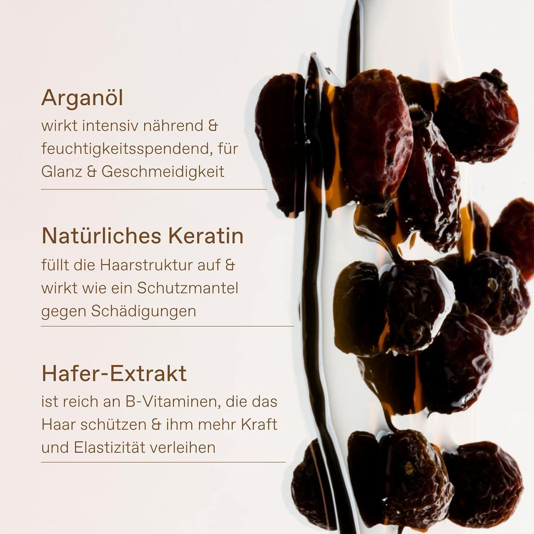 KORRES Argan Oil Colorant – ammoniakfreie Haarfarbe Schokobraun hell 5.7 – 100% Grauhaarabdeckung &