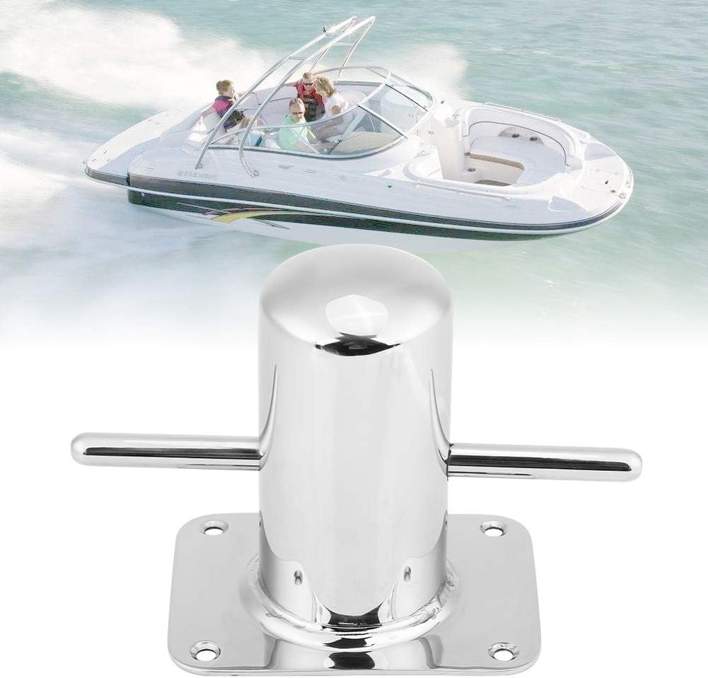 Jadeshay Edelstahl Klampe Bootspoller, Boote kreuzpoller Bootspoller Samson Post Pollerklampe Festma