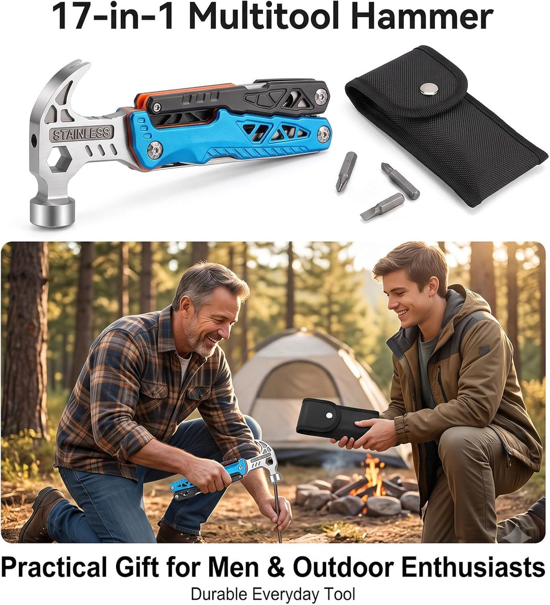 18 in 1 Multitool mit Hammer Multifunktionswerkzeug Multi Tool Werkzeug