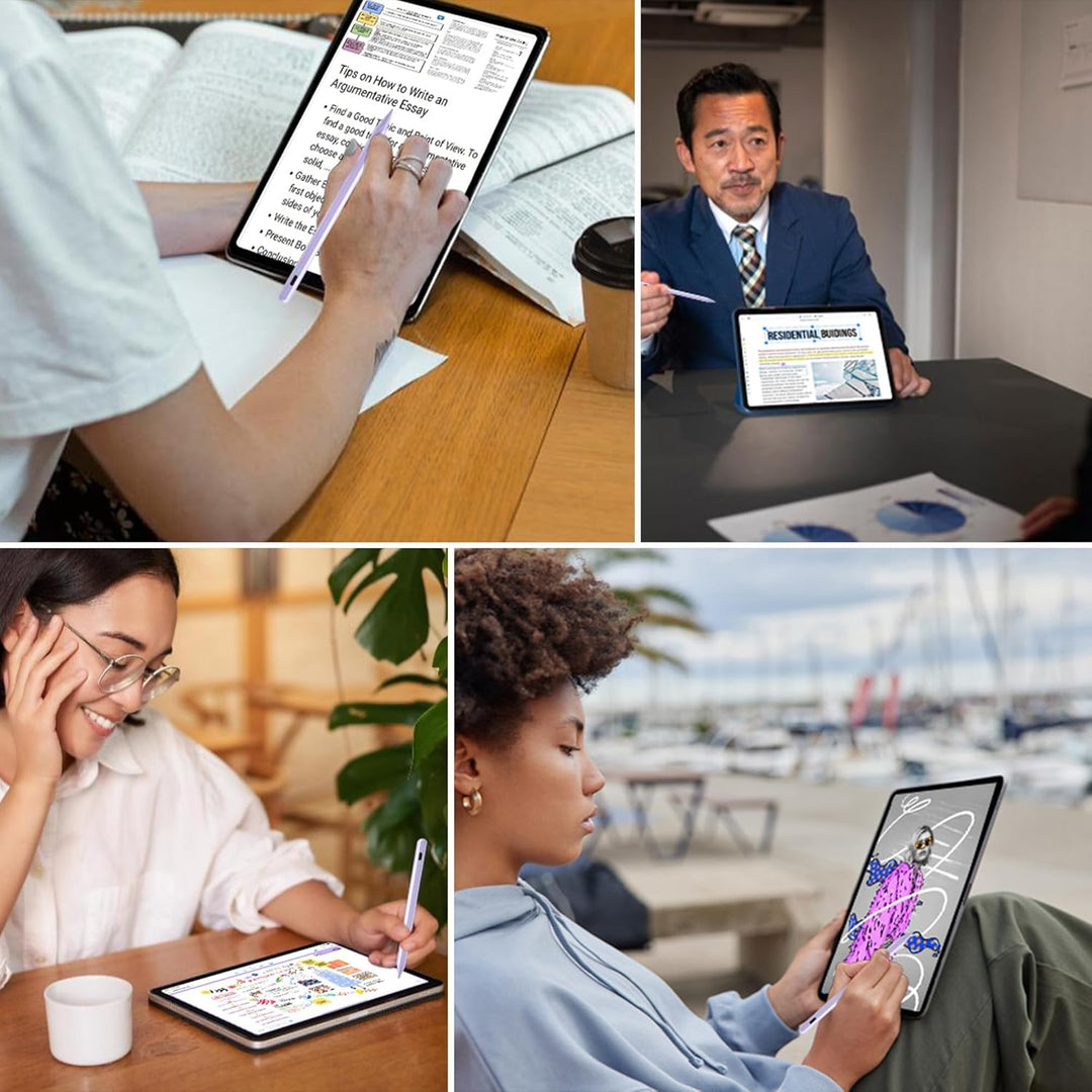Stylus Stift für Apple iPad 2018-2025, Pencil für iPad A16/10./9/8/7/6, Pro M5/M4/13/12,9/11'', Mini