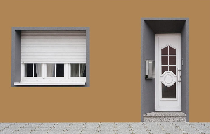 RyFo Colors Silikonharz Fassadenfarbe Lotuseffekt Trend Braunbeige 3l - bunte Fassadenfarbe, weitere