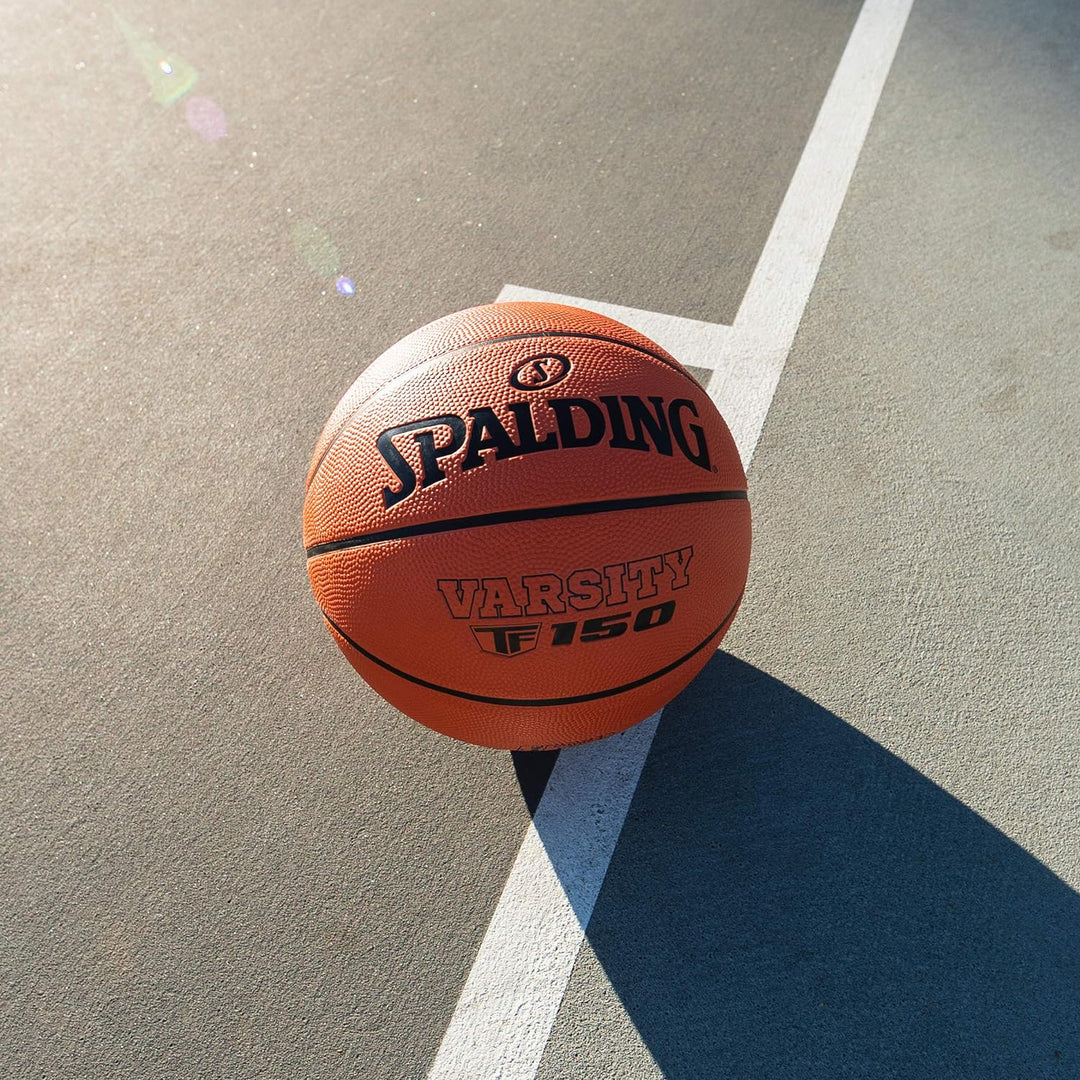 Spalding TF-150 Outdoor Basketball Version 2022 Official Size 7, 29.5", Version 2022 Official Size 7
