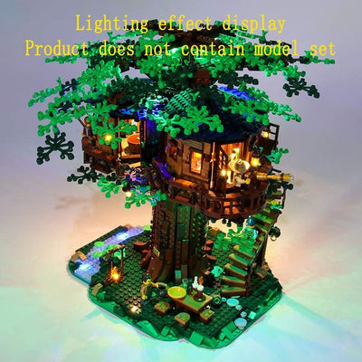 GEAMENT Verbesserte Version LED-Licht-Set für Ideas Baumhaus (Tree House) – kompatibel mit Lego 2131