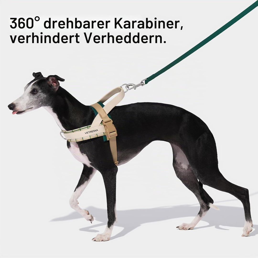 VETRESKA Hundegeschirr und Leine, Easy Walk Hundegeschirr für grosse und mittelgrosse Hunde, kein Zi