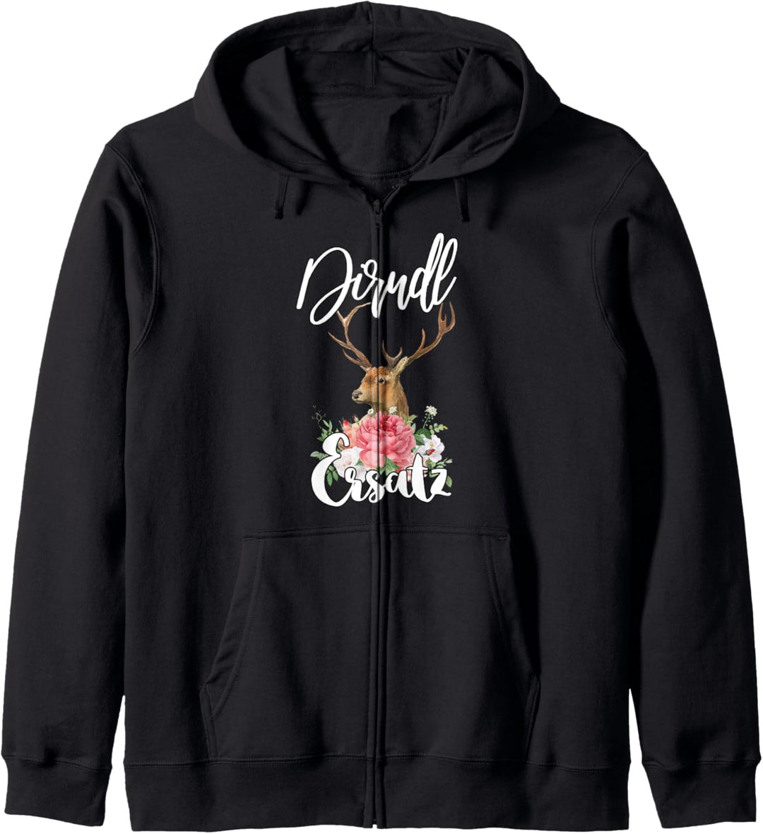 Dirndl Ersatz Damen Frauen Kapuzenjacke