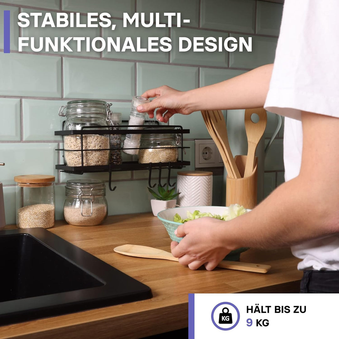 KINCMAX Duschablage ohne Bohren aus Edelstahl- Rostfrei Duschregal Selbstklebend für das Badezimmer