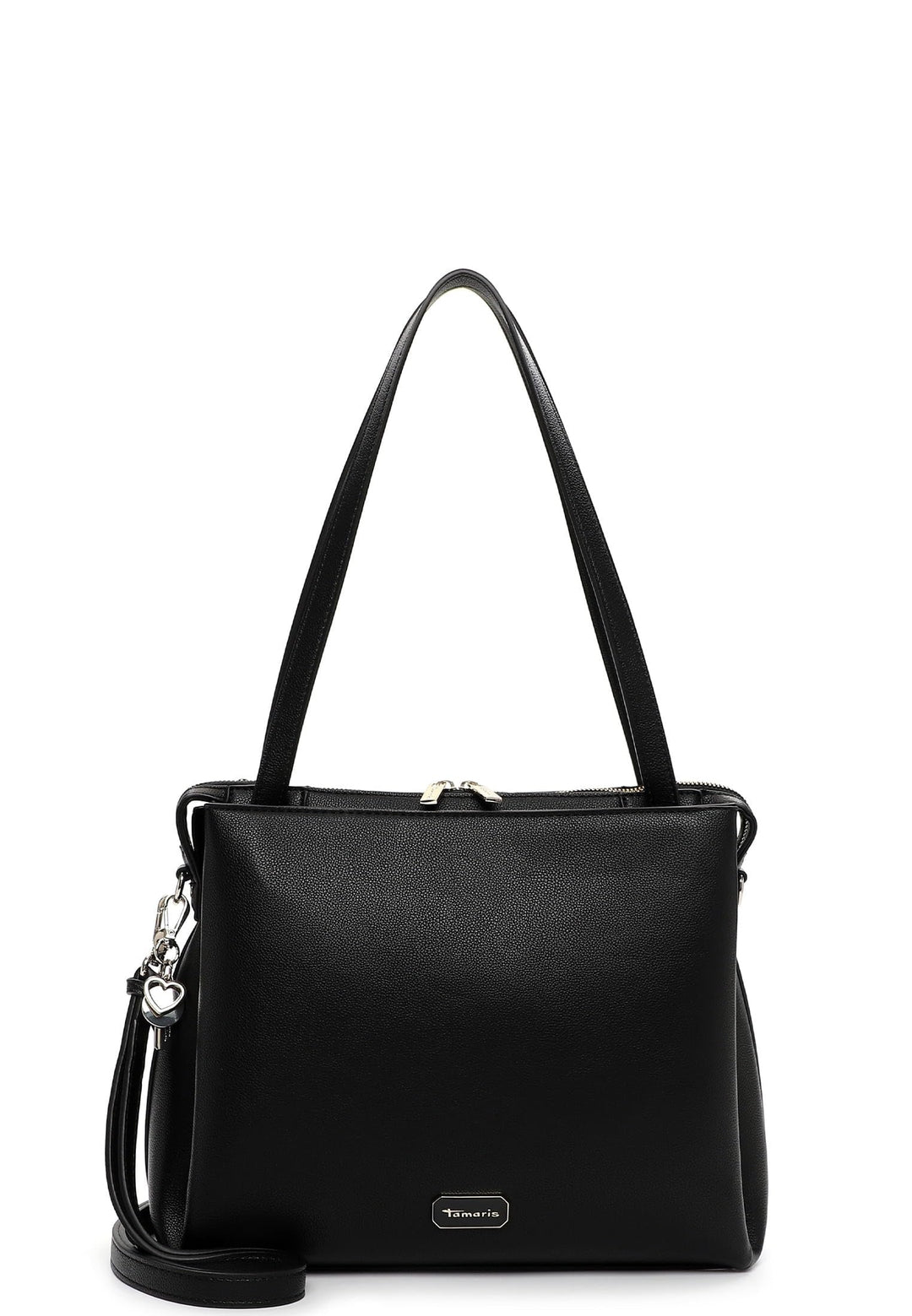 Tamaris Shopper TAS Katharina 34235 Damen Handtaschen Uni Schwarz M, Schwarz M