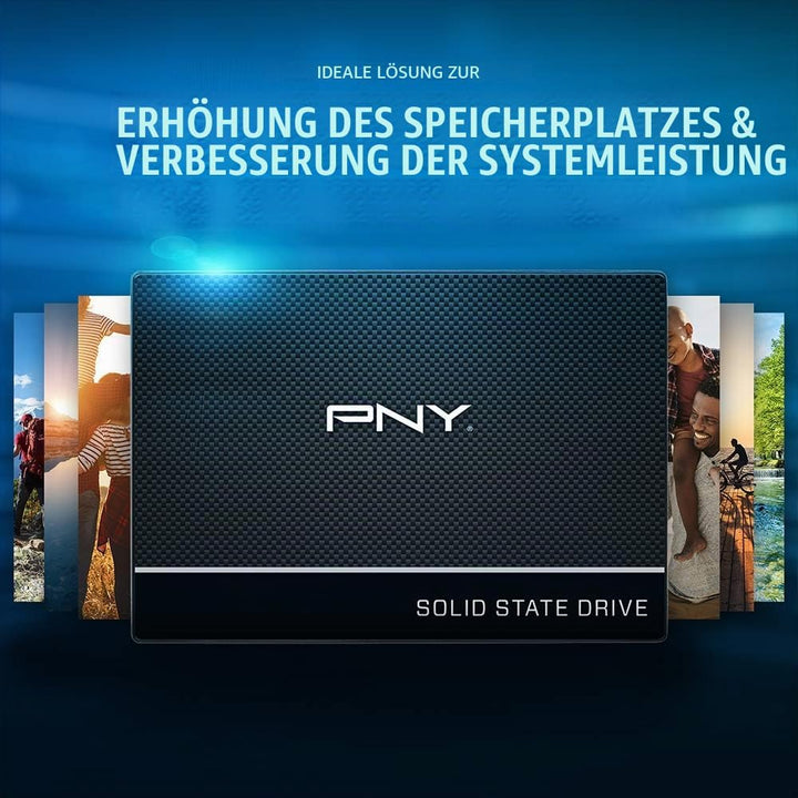 PNY CS900 500GB 2.5” SATA III Internal Solid State Drive (SSD) - (SSD7CS900-500-RB) 500GB 2.5 SATA,