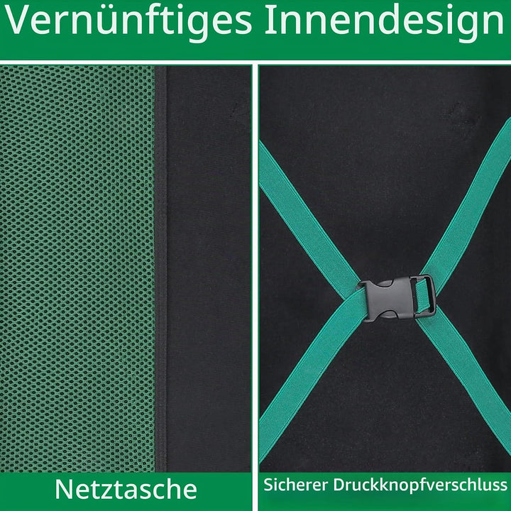 co2CREA Hart Tragbare Schutzhülle Etui Tasche für Bosch Akku Säbelsäge AdvancedRecip 18,Nur Tasche