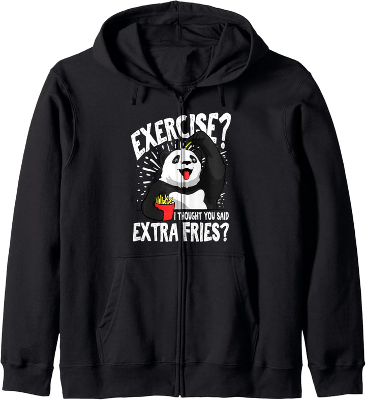Lustiges Fitnesstraining Geschenk für einen Mann oder Frau Kapuzenjacke