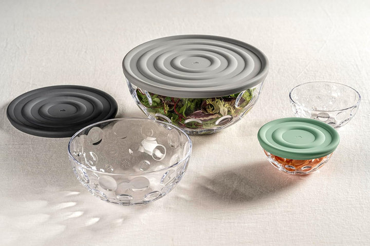 LEONARDO HOME CUCINA OPTIC Schalenset • 4 Stück • Für Dessert, Dips, Beilagen • Vielseitig im Alltag