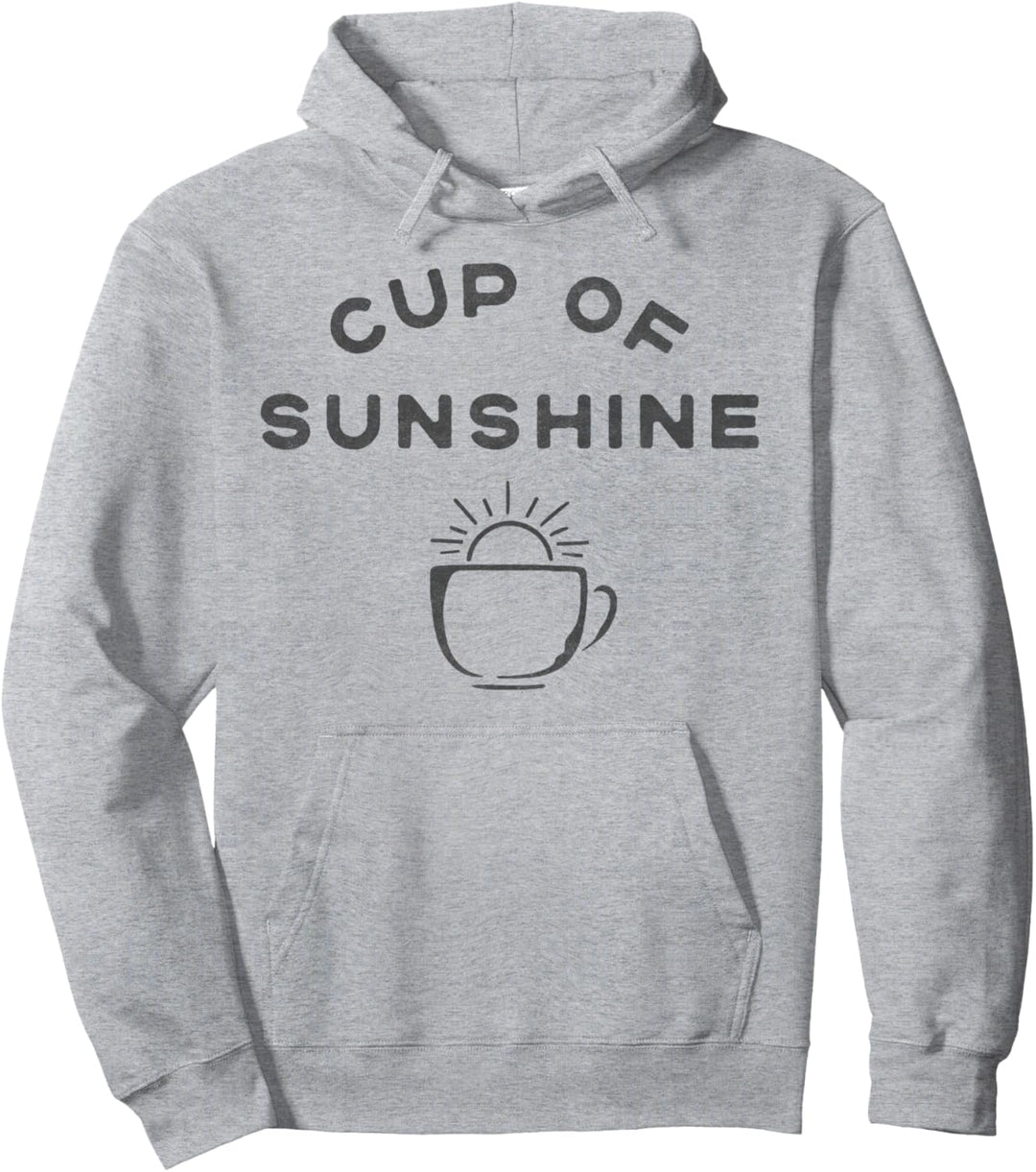 Trendy Coffee Sunshine Pullover Hoodie