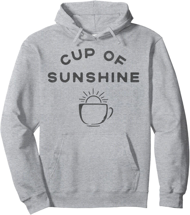 Trendy Coffee Sunshine Pullover Hoodie