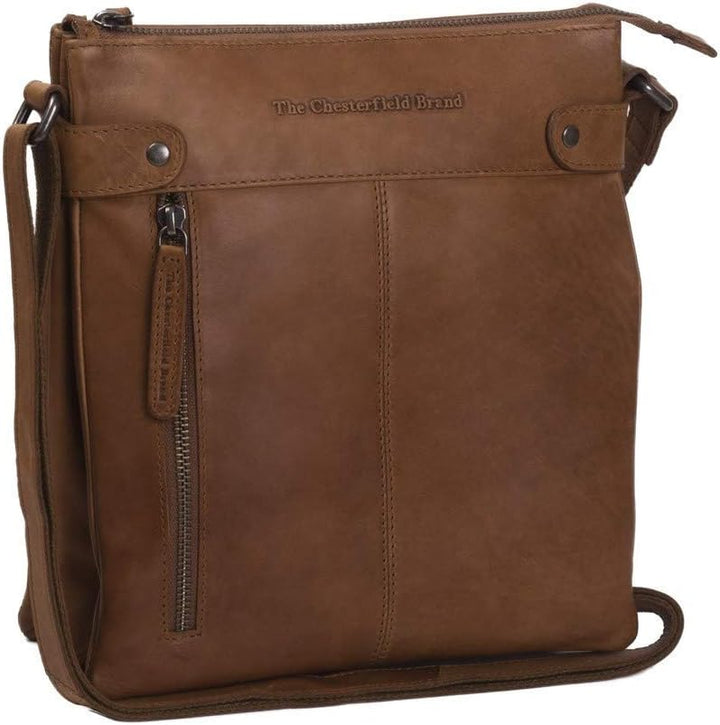 The Chesterfield Brand Wax Pull Up Mia Umhängetasche Leder 24 cm Cognac Einheitsgrösse, Cognac Einhe