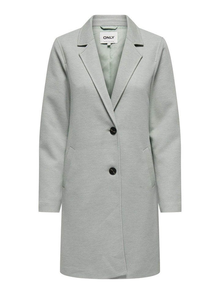 ONLY Damen Onlcarrie Mel Coat Cc OTW Mantel S Lichen, S Lichen