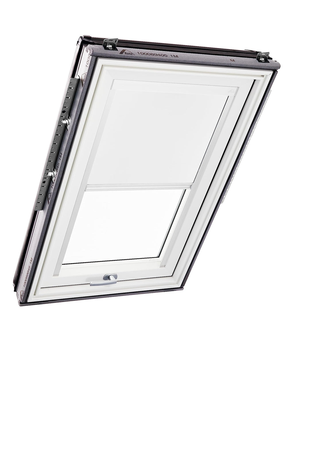 Original Roto Verdunkelungsrollo ZRV Nahezu vollständige Verdunkelung Führungsschiene Weiss Für Roto