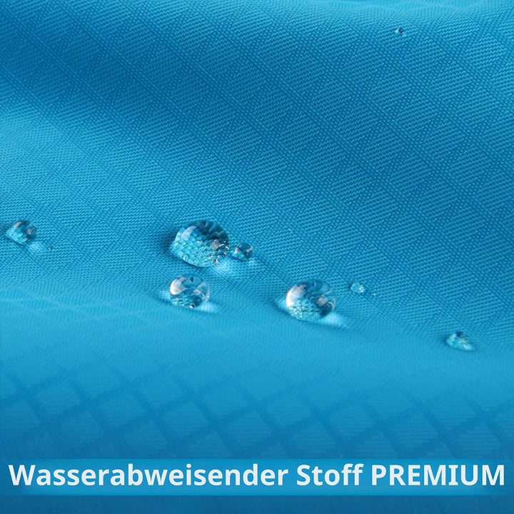 Premium-Regenmantel Mit Kapuze für Mittelgrosse Hunde, Outdoor-Sport, Wasserdichte Regenjacke, Welpe