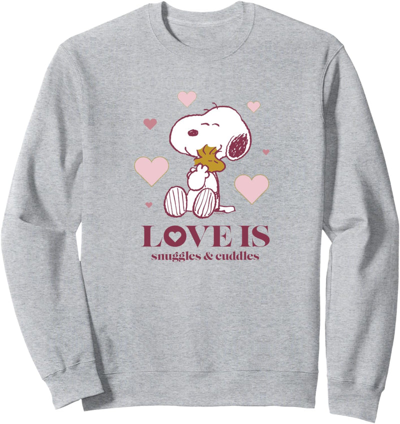 Peanuts - Liebe ist Kuscheln und Kuscheln Sweatshirt