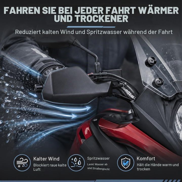 JFG RACING Motorrad Handschutz,Motorrad Handschutz Lenker Handprotektoren für DL650 V-Strom 2014 201