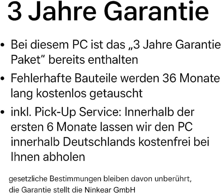 Ninkear Mini PC Win11, Mini Computer mit AMD Ryzen 7430U(Bis zu 4.3 GHz), 16GB DDR4 RAM 512GB SSD Ga
