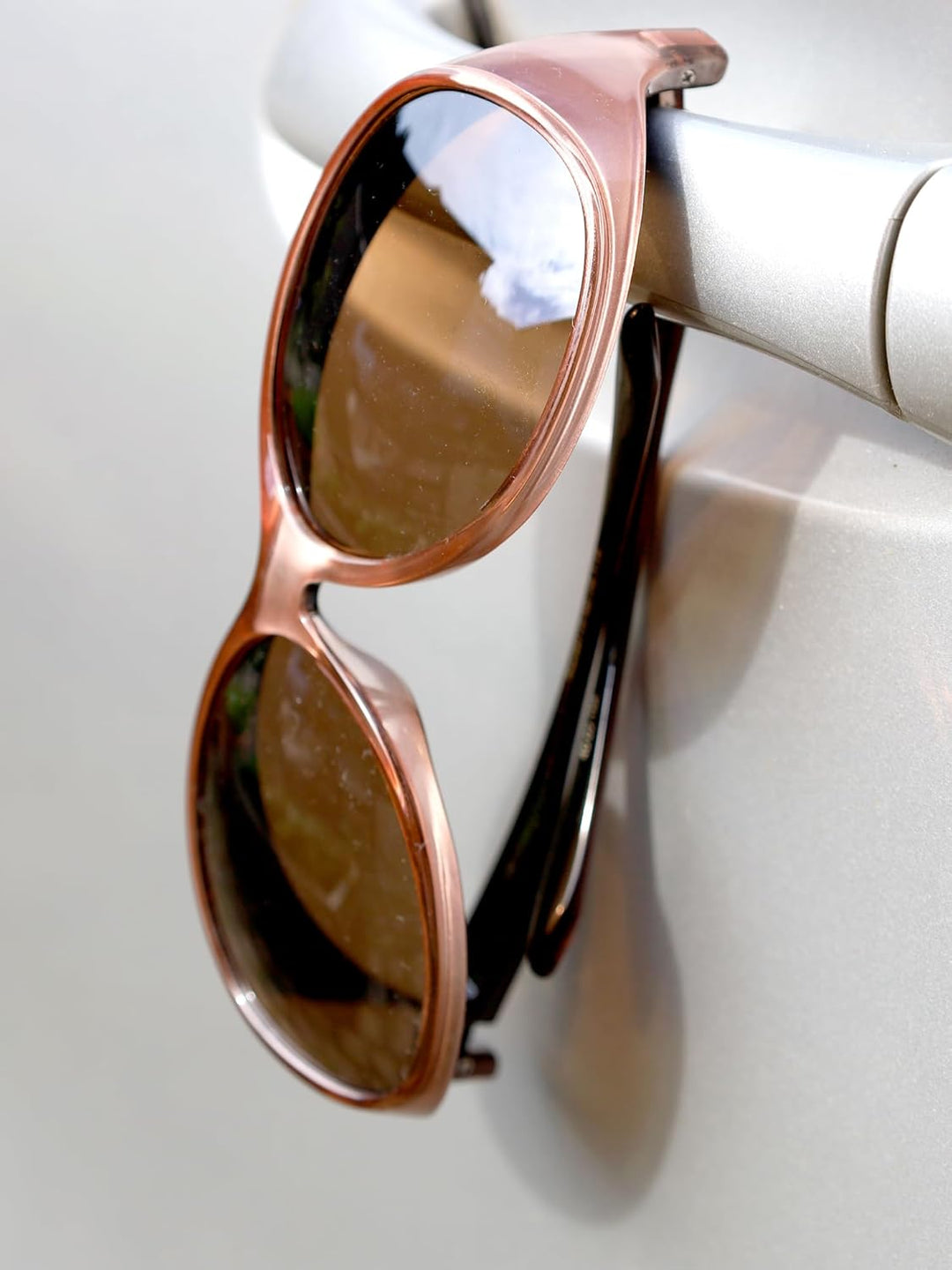 ActiveSol Überzieh-Sonnenbrille Mega, Damen, UV-Schutz, Polarisiert Rosé, Rosé