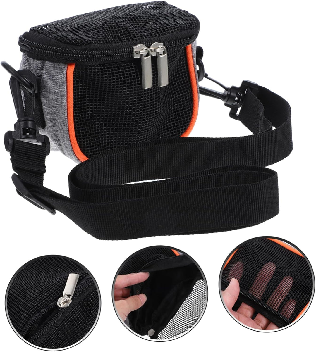 Yardwe Tragbarer Meerschweinchen Rucksack mit Verstellbarem Gurt aus Atmungsaktivem Material Leichte