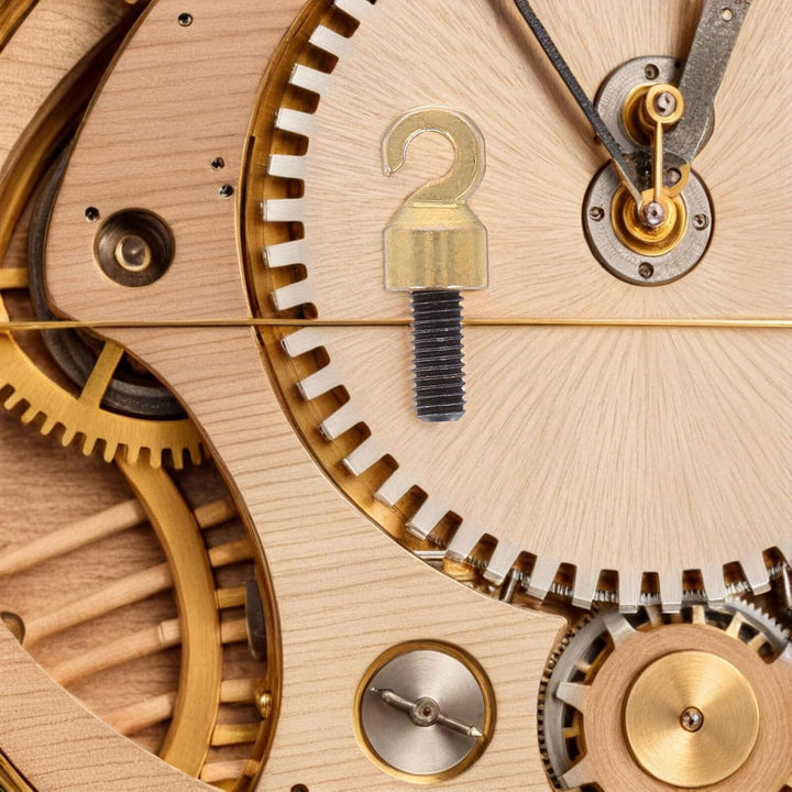 iplusmile 2 Stück M5 Gewichtshaken für Standuhr Gewichte Offener Haken aus Robustem Material für Vin