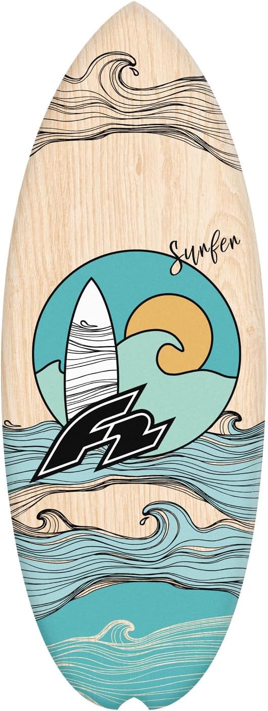 F2 Marken Balance Board Set mit Korkrolle oder Halbkugel 14 Modelle wählbar Rutschfestes Board Balan
