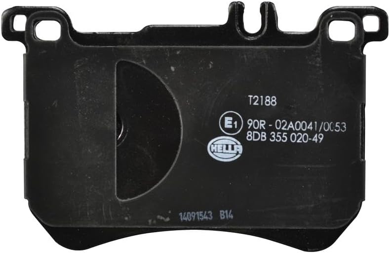 HELLA PAGID 8DB 355 020-491 Bremsbelagsatz - T2188 - Dicke/Stärke: 17.8mm - Bremssystem: Brembo - fü