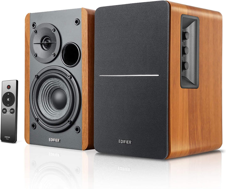 Edifier R1280Ts Verstärke Lautsprecher - 2.0 Stereo Aktive Nahfeldlautsprecher - Studio Monitor Laut