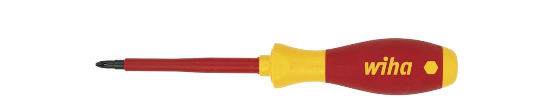 Wiha Schraubendreher SoftFinish® electric Phillips (00850) PH4 x 200 mm VDE geprüft, stückgeprüft, e