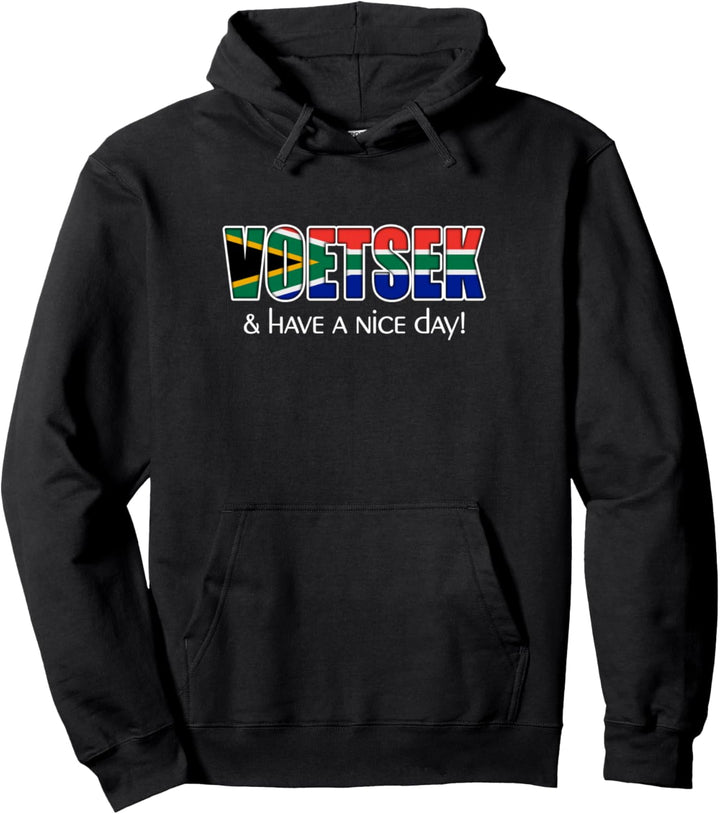Voetsek Südafrika Flagge Afrikaans Geschichte Südafrikas Pullover Hoodie