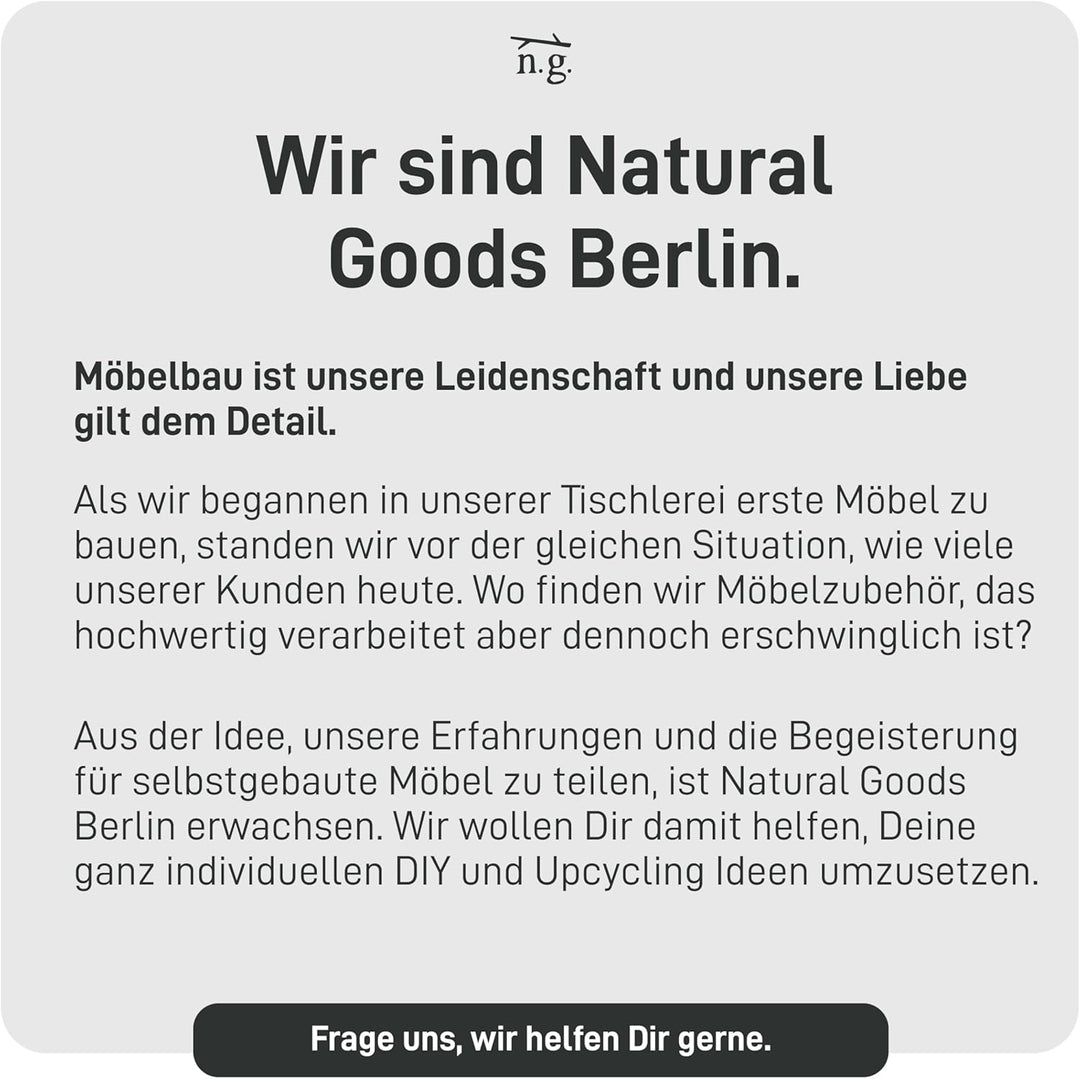 Natural Goods Berlin Kleiderständer OVAL - Kleiderstange Schwarz 160 cm x 80 cm - Stehender Metall K
