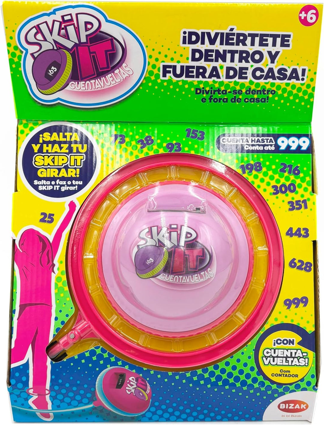 Bizak Aire Libre 35007556 Skip It Fusion Fusskreisel/Outdoor-Hüpfspiel (35007556)