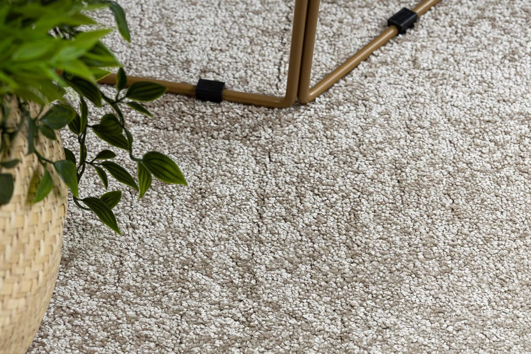 rugsx Teppich Teppichboden Santa FE beige 33 eben, glatt, einfarbig, 200x350 cm 200x350 cm Beige, 20