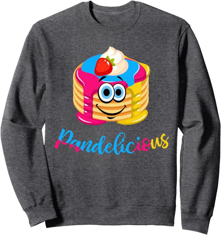 Pansexueller Stolz Flagge Pandelicious Pansexual Pride Flag Sweatshirt