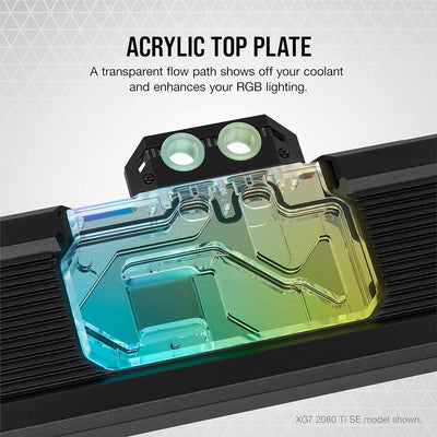 CORSAIR XG7 RGB NEGRO ACCES. CORSAIR HYDRO X GPU BLOCK XG7 RGB 30-SERIES FE (3080) CX-9020011-WW 308