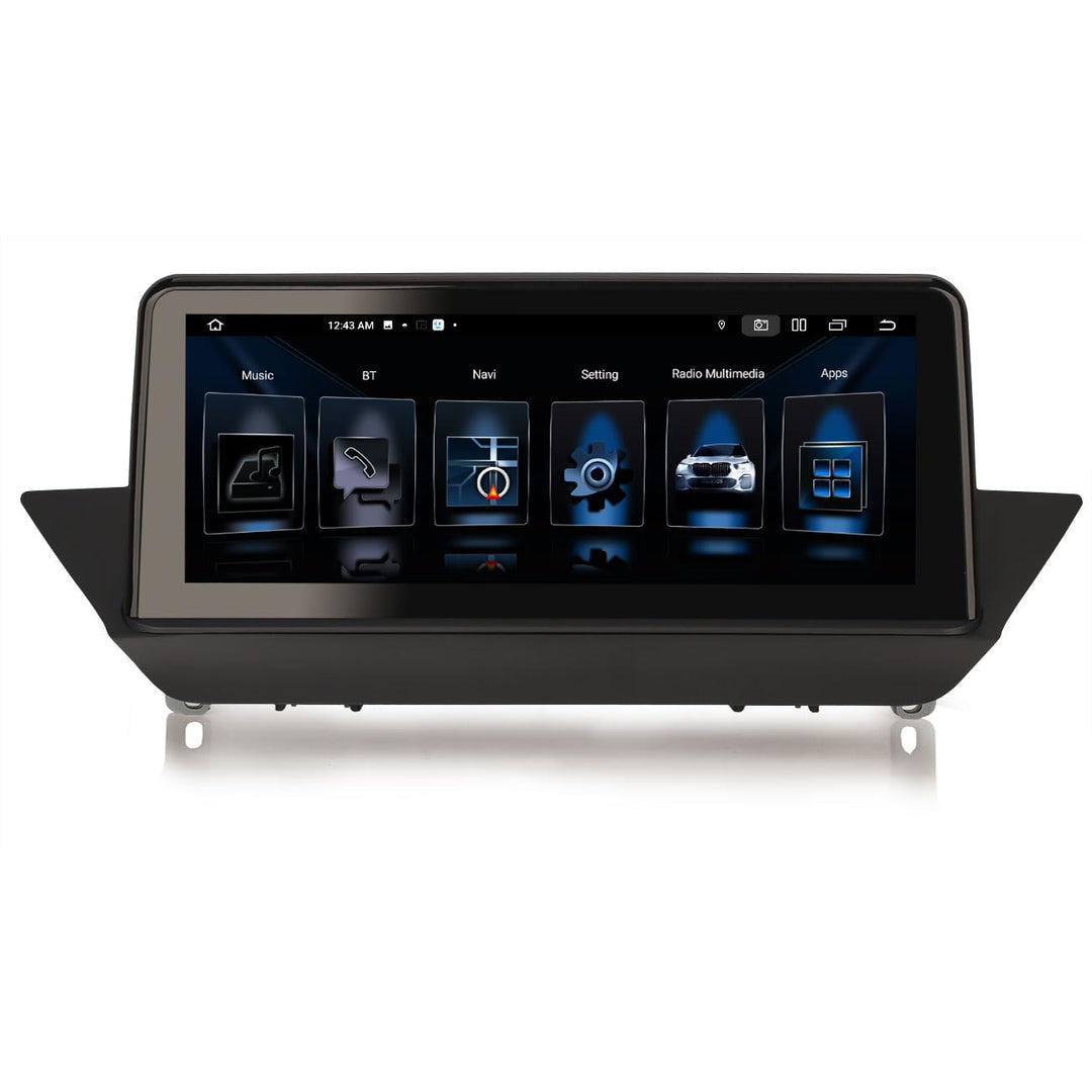 Erisin Android 14 Autoradio GPS mit Navigation für BMW X1 E84, 10.25 Zoll Auto Multimedia Player IPS